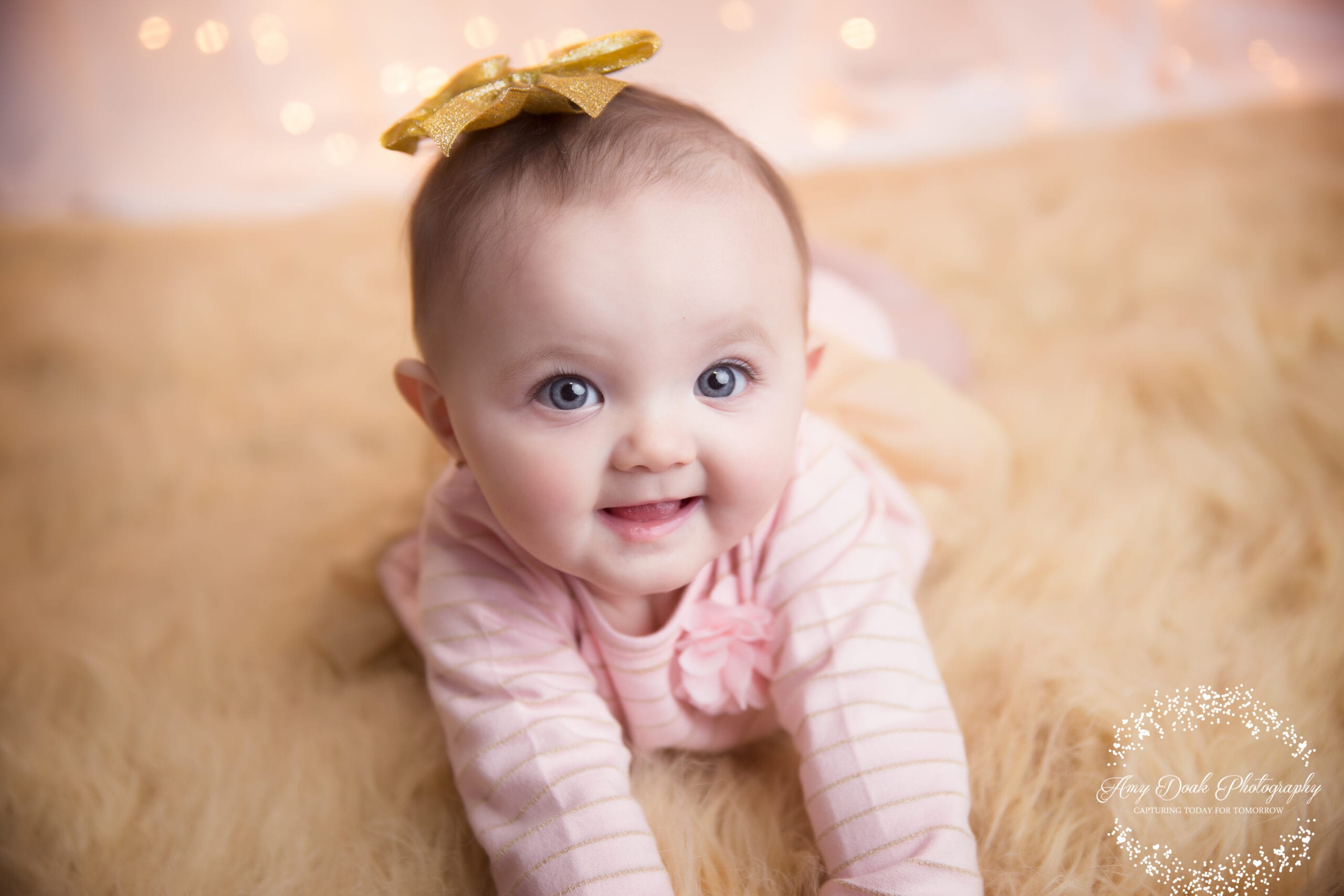 Baby girl, 6 Month old photoshoot, Buffalo Baby Photographer