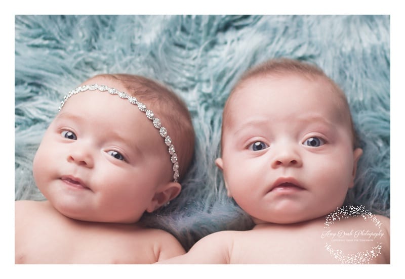 Buffalo Baby Photographer, Twins Boy & Girl, 3 month milestone session, Grow With Me, Amy Doak Photography